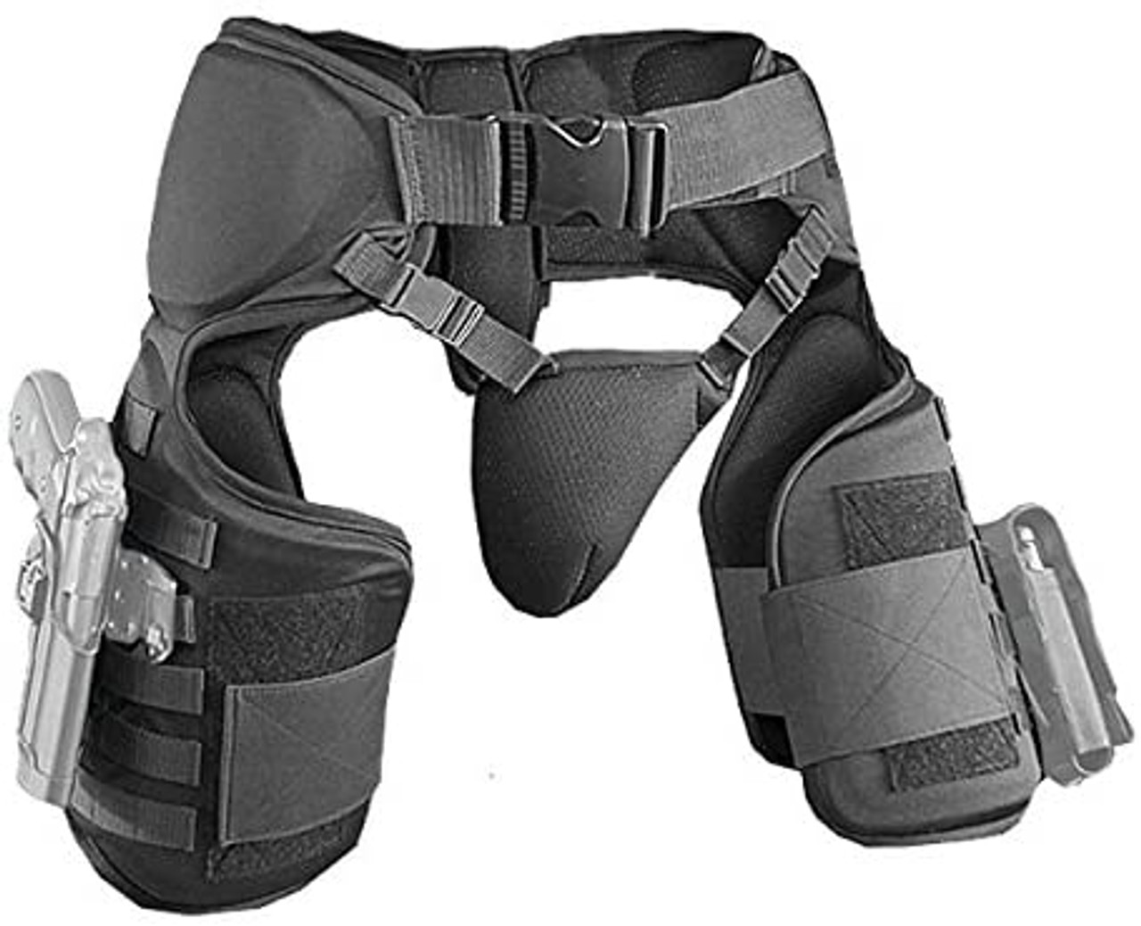 DAMASCUS GEAR IMPERIAL THIGH/GROIN PROTECTOR WITH MOLLE SYSTEM