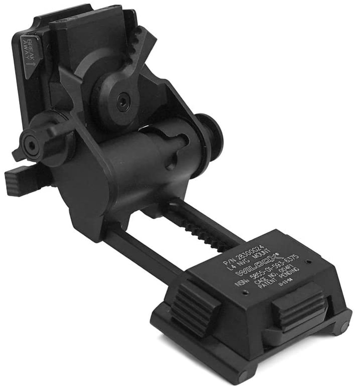 Evolution Gear WILCOX Type L4 G24 NVG Mount Black - Airsoft Shop Japan