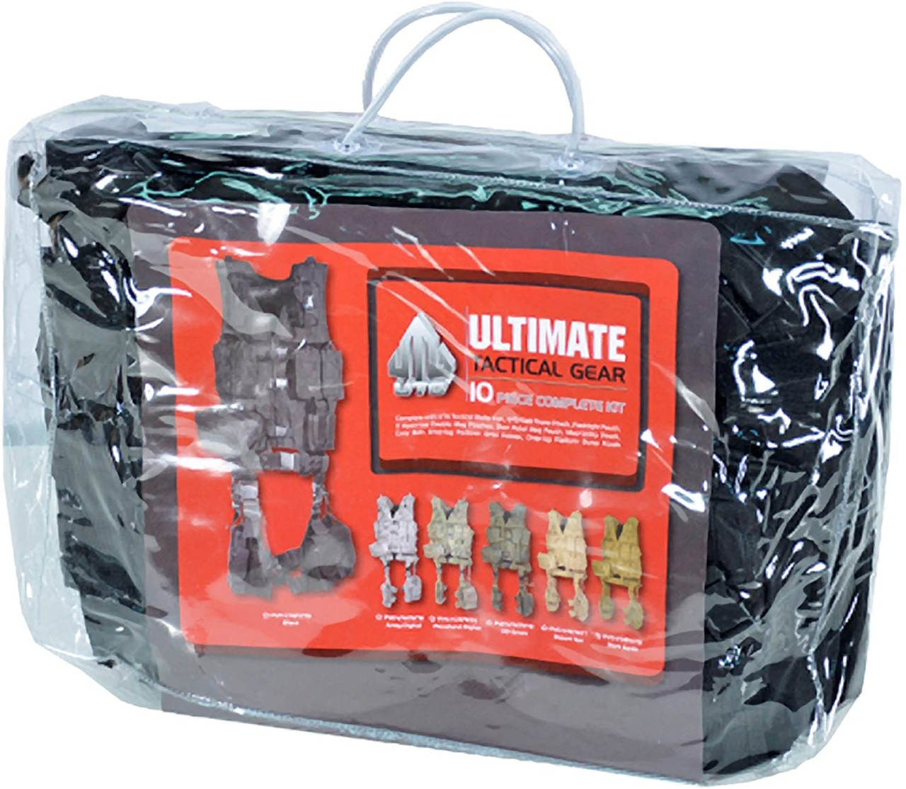 UTG Tactical Gear Modular 10 Piece Complete Kit Black