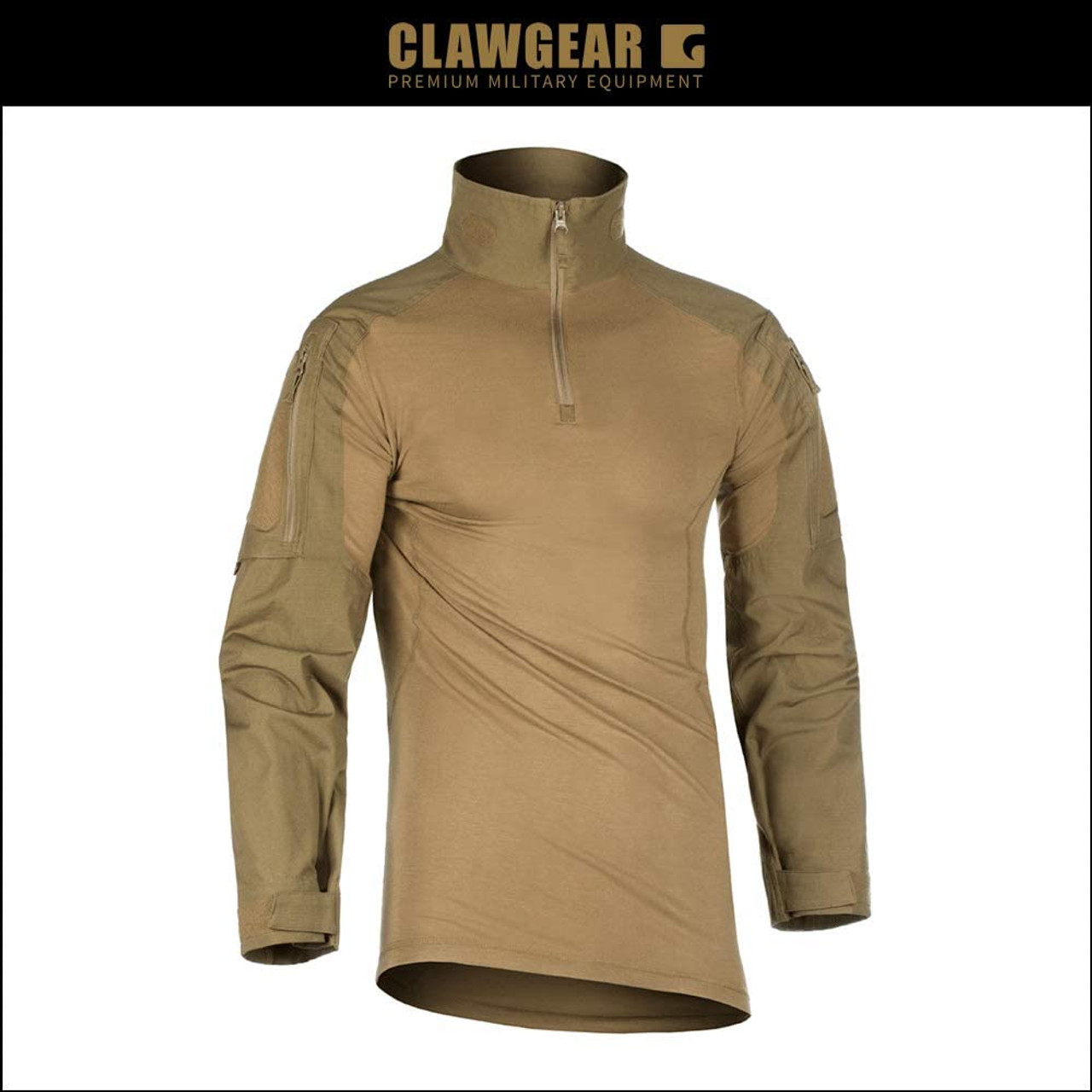 MIL-FORCE タクティカルスーツ XL Laylax CLAWGEAR Operator Combat Shirt Coyote M - Airsoft