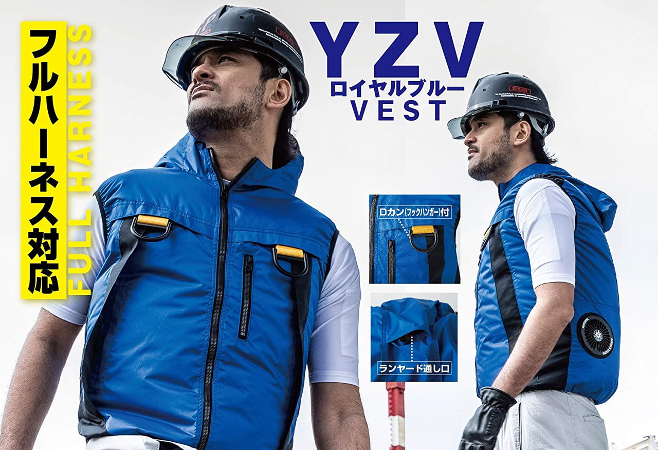 YAMASHIN Kamikaze Takumi YZV VEST Full Set Royal Blue / 3L size 