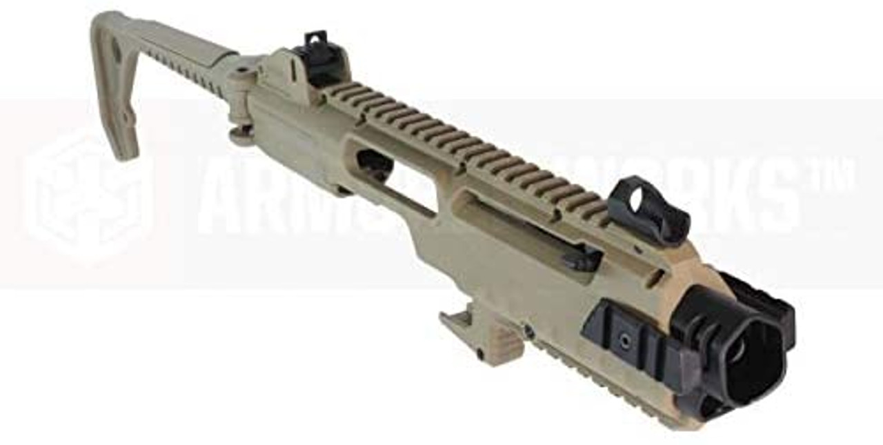 ARMORER WORKS Glock carbine conversion kit TAN
*Airsoft gun is not included.