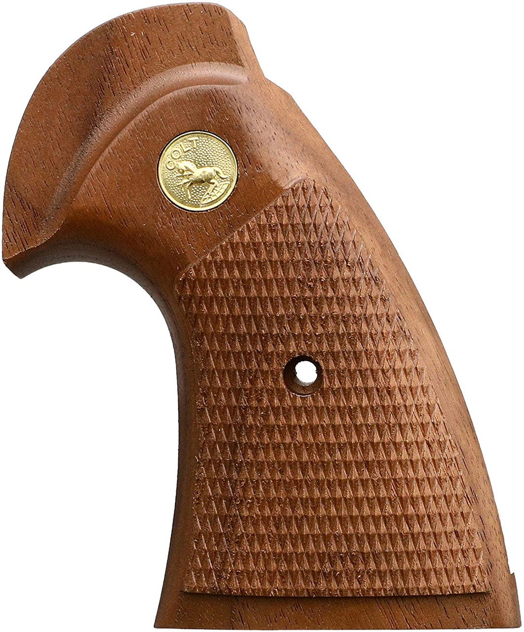 Tanaka American walnut oversized checker grip for python - Airsoft