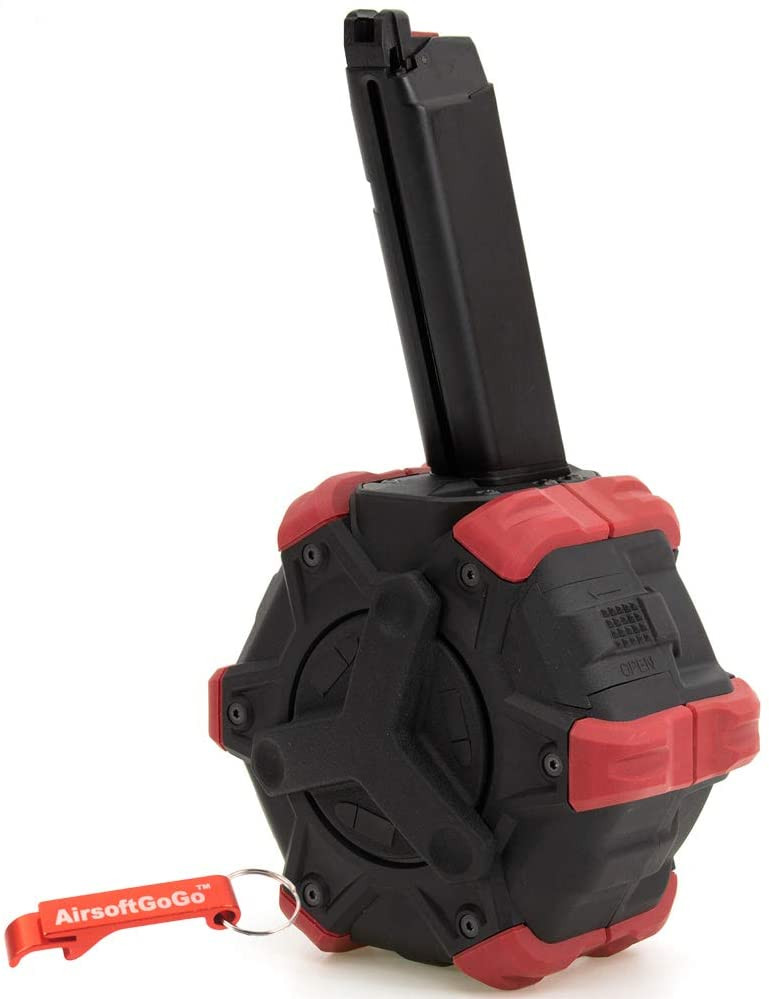 ARMORER WORKS 350連 アダプティブドラムマガジン AW/WE/TM グロック