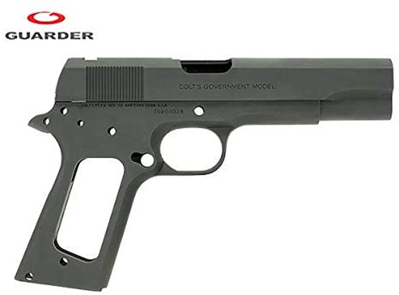 GUARDER Aluminum Slide & Frame set M1911-24 (C) BK [Marui gas 