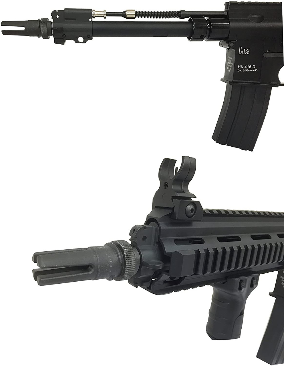 取引保証カメ)BOLT DEVGRU HK416D 電動ガン 簡易動作確認済 ジャンク 現状品 パーツ欠け有 ◆T2205003 JE04B 電動ガン