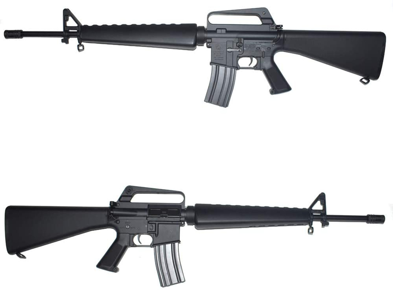 JAC M16A1 エアソフトライフル Amazon.com : M16a1 Style Airsoft Spring Powered Rifle 1/1