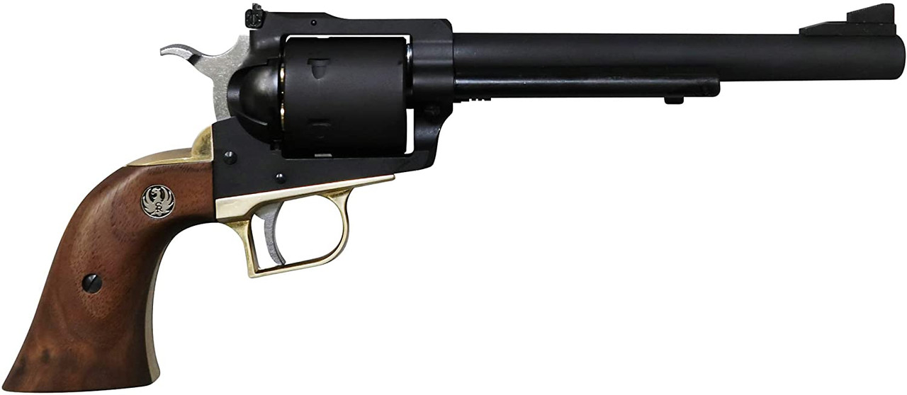 Marushin Super Blackhawk 7.5 inch Premium Gold Wooden Grip Specification Gas Revolver Airsoft gun