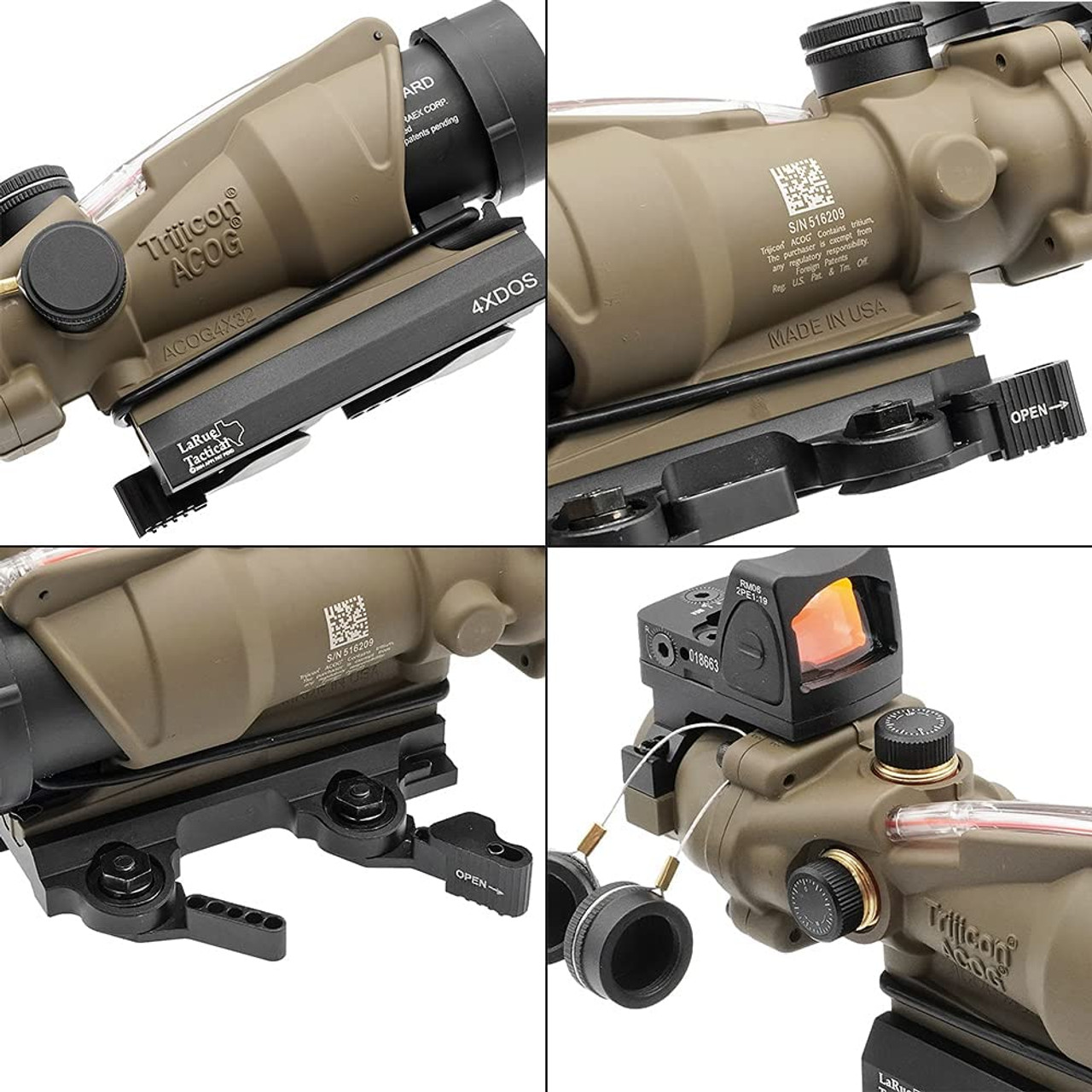 冬バーゲン特別送料無料！ EvolutionGear ACOG 赤 - ミリタリー