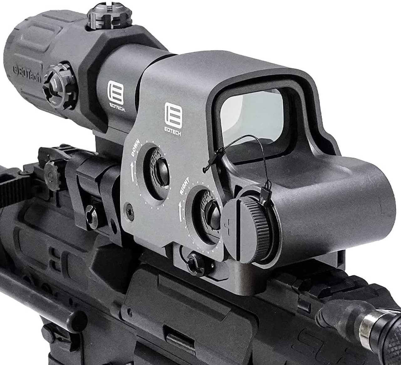 EVOLUTION GEAR EOTech Type EXPS3-0 Holosight u0026 G33 Magnifier Replica Set  Dot Sight Dat Sight Booster (Gray) - Airsoft Shop Japan