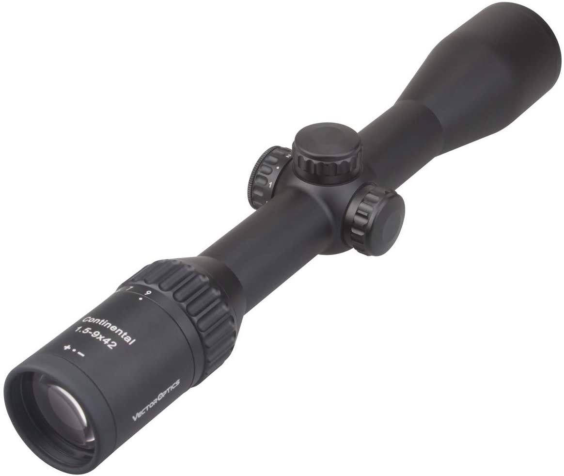 Vector Optics Continental 1.5-9x42 Tactical Hunting Rifle Scope