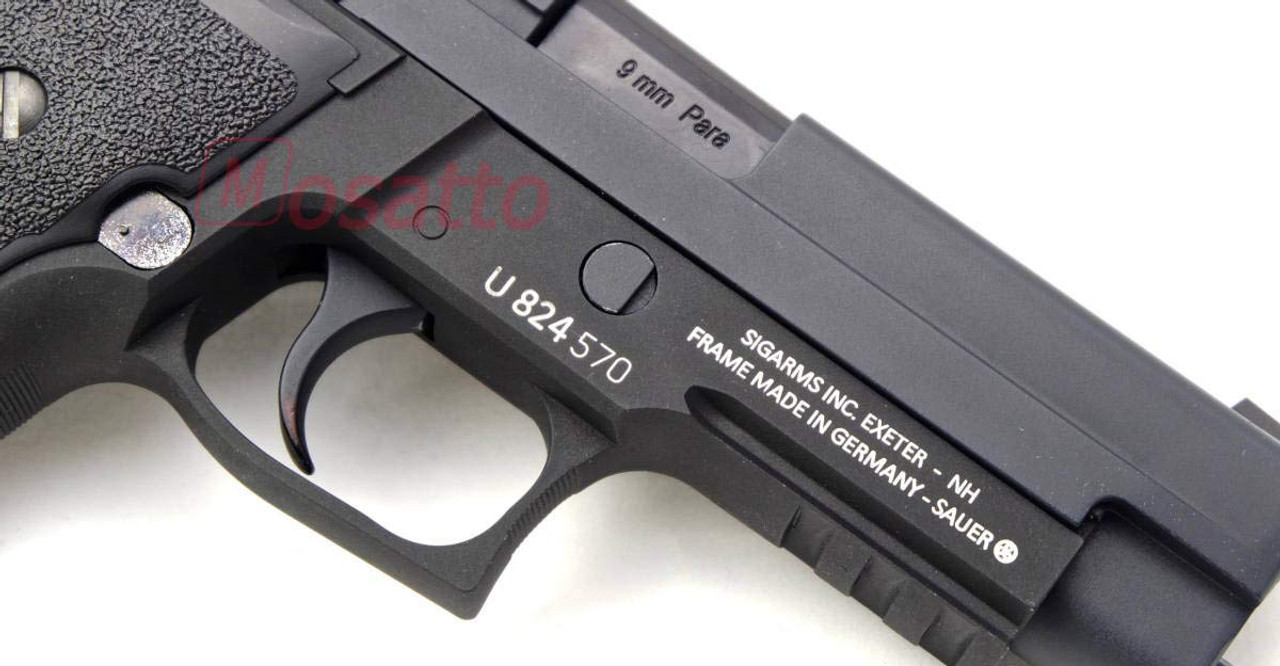 Engrave of WE SIG SAUER P 226 NAVY Mk 25 MODEL TEAM 6 CNC Engraved Model Shields Marking Airsoft Gun