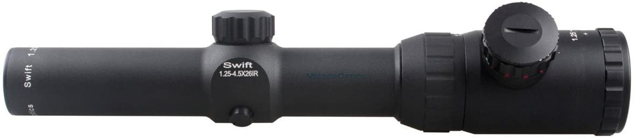 Vector Optics Swift 1.25-4.5x26 IR Hunting Riflescope Long Eye 