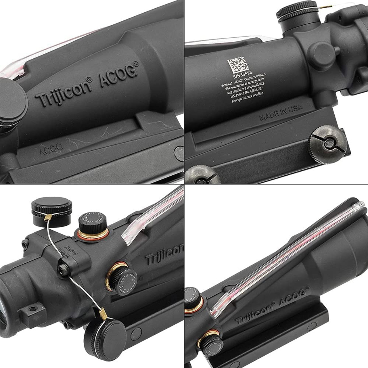 Trijicon TA11H ACOG 5x35 Scope Replica and RMR Dot Sight Replica