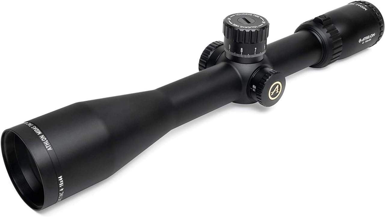 Athlon Optics Midas TAC 4-16x44, Direct Dial, Side Focus, 30mm, APRS2 FFP MIL Reticle