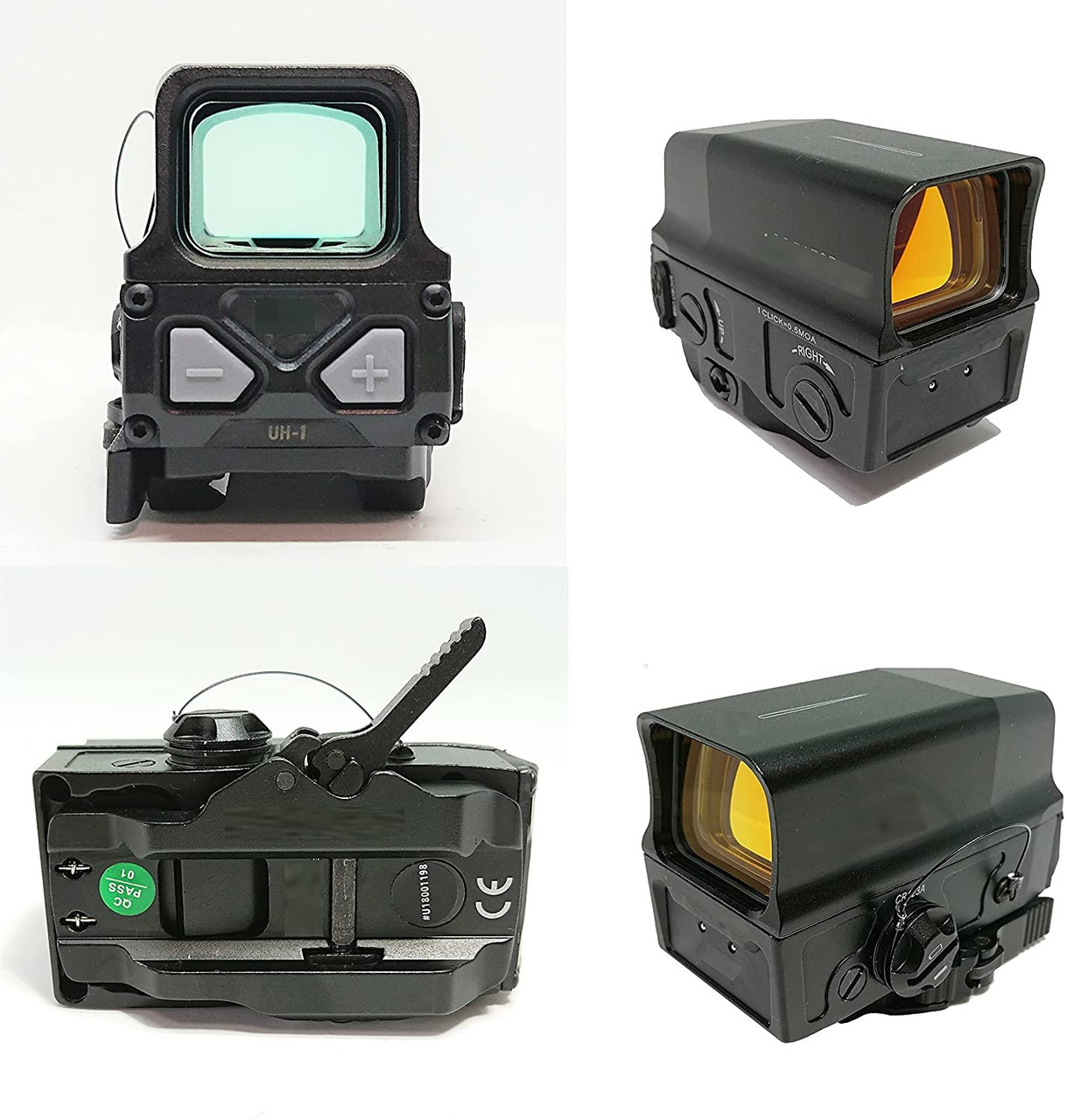 AERITH BLACK UH-1 Type with VMX 3T Type Set Replica dot Sight