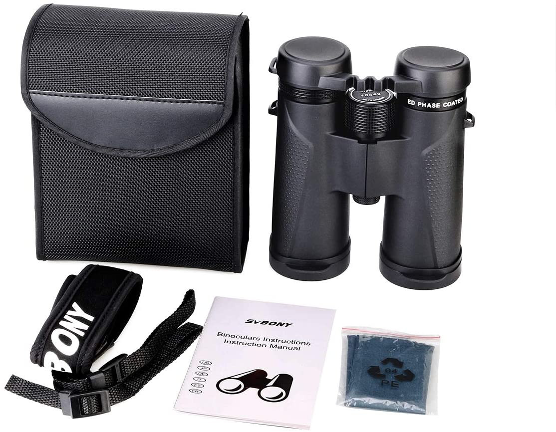 Nikon Trailblazer 8x25 SVBONY SV202 8x32 ED Binoculars – Roof