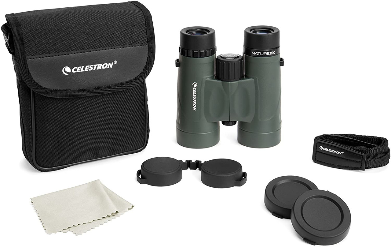 Celestron 71333-DS DX 10X42 Nature Binocular Green