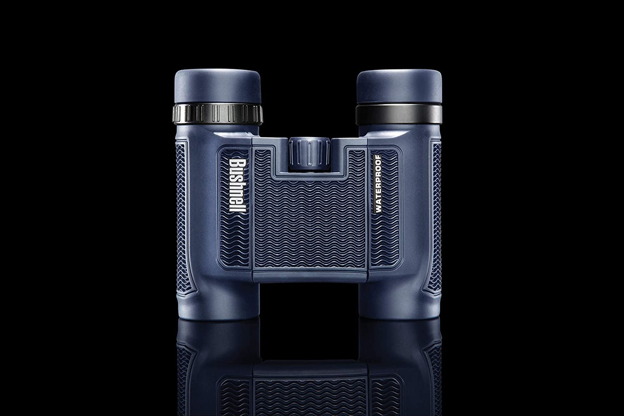 Bushnell H2O Fogproof / Waterproof Compact Roof Prism Binoculars Black 10X25 