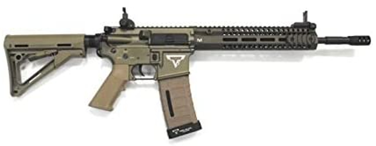 新製品DOUBLE BELL TTIタイプ AR-15 スタンダード TTI TR-1刻印 M-LOKハンドガード メタル電動ガン ブラック M4 M16 No.082 電動ガン