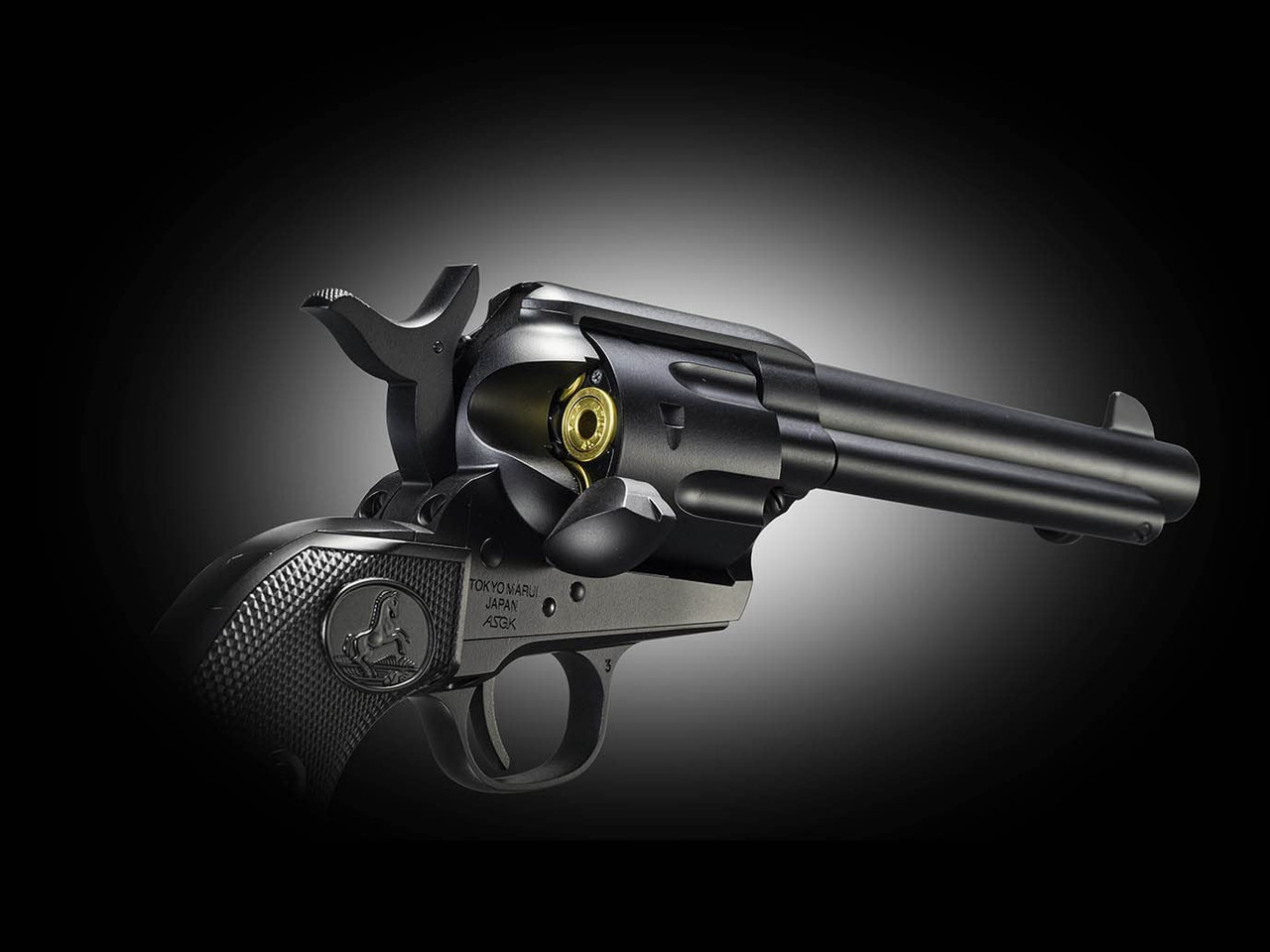 Tokyo Marui Pro No.1 SAA.45 Artillery 5 1/2 inch Black Airsoft