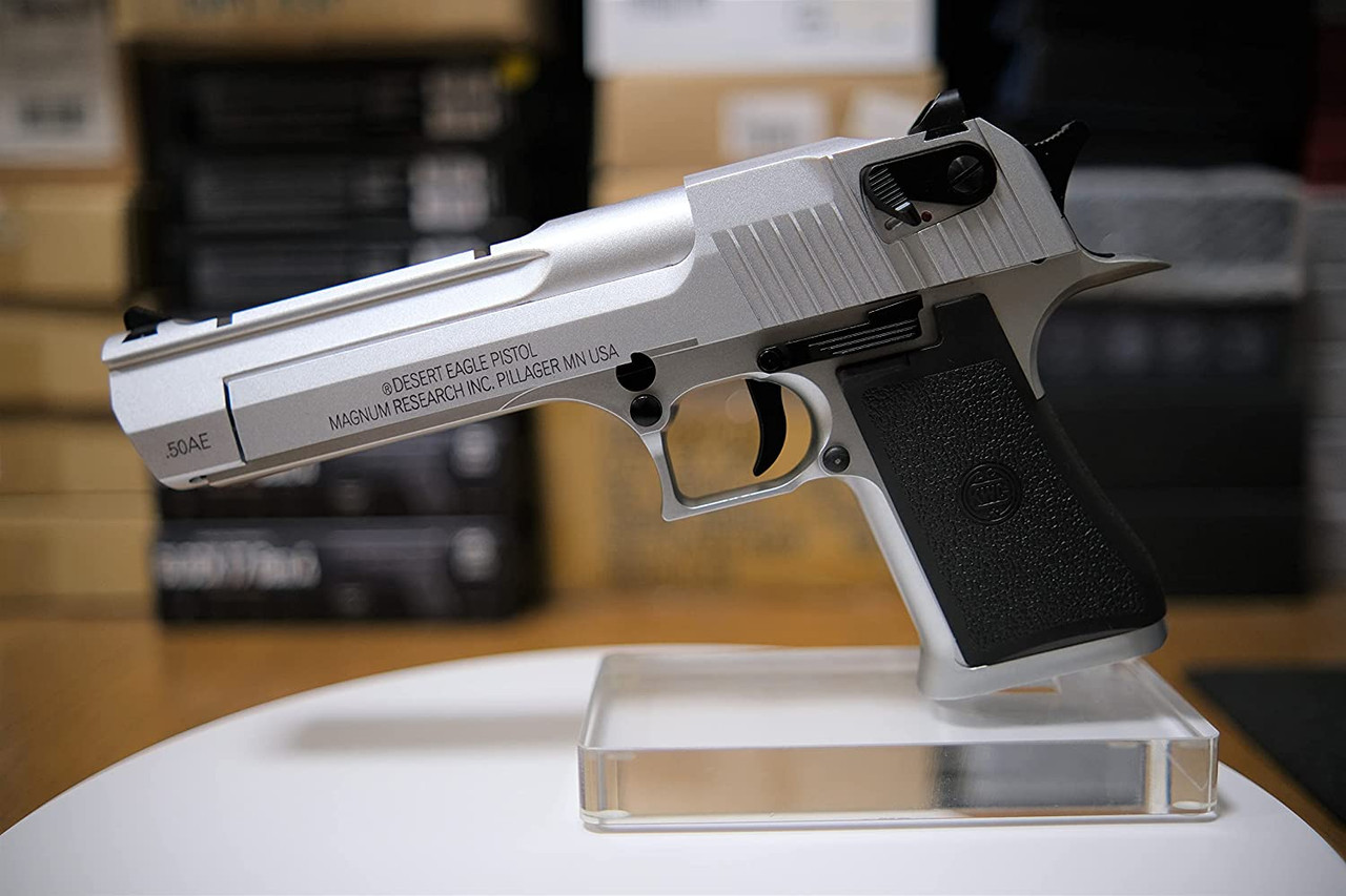 Tokyo Marui Desert Eagle EBB Airsoft Pistol - Silver