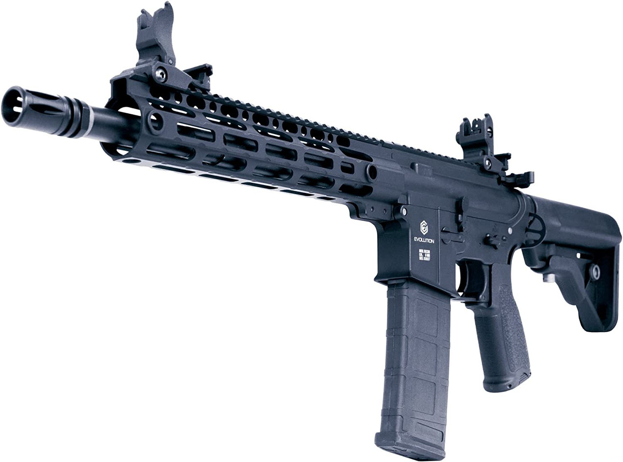 Evolution Airsoft Electric Airsoft Gun Recon Breacher 13" M-LOK ETS Electronic Trigger EH15AR-ETS Black