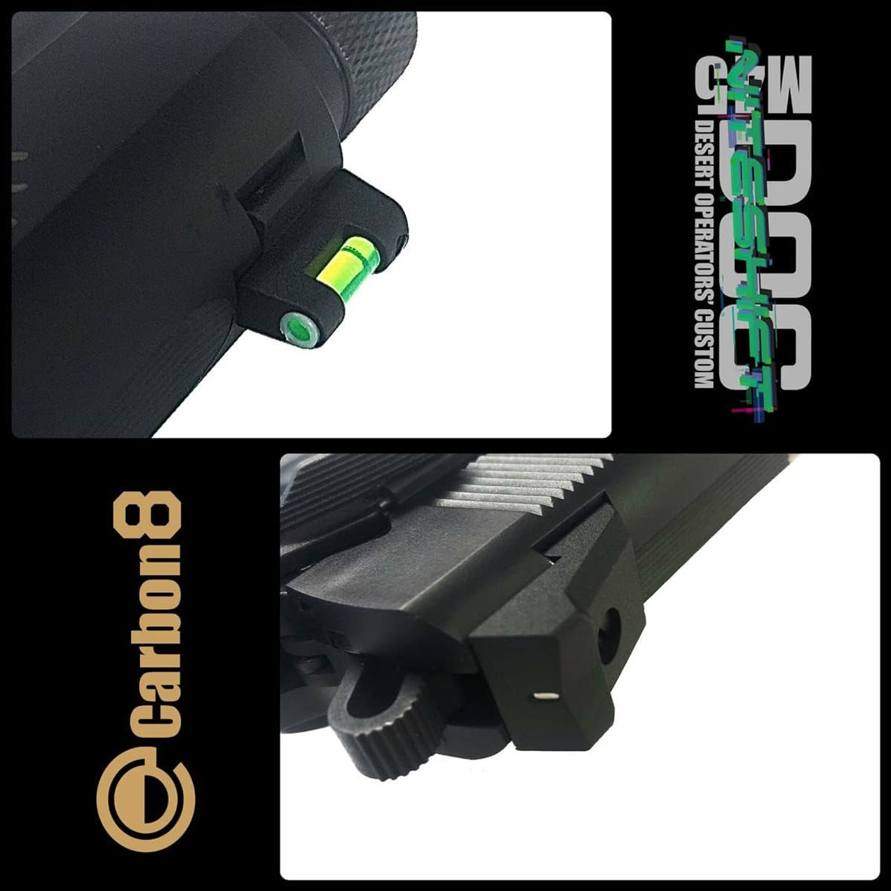Carbon8 M45DOC NiteShift CO2 gas blowback Airsoft gun