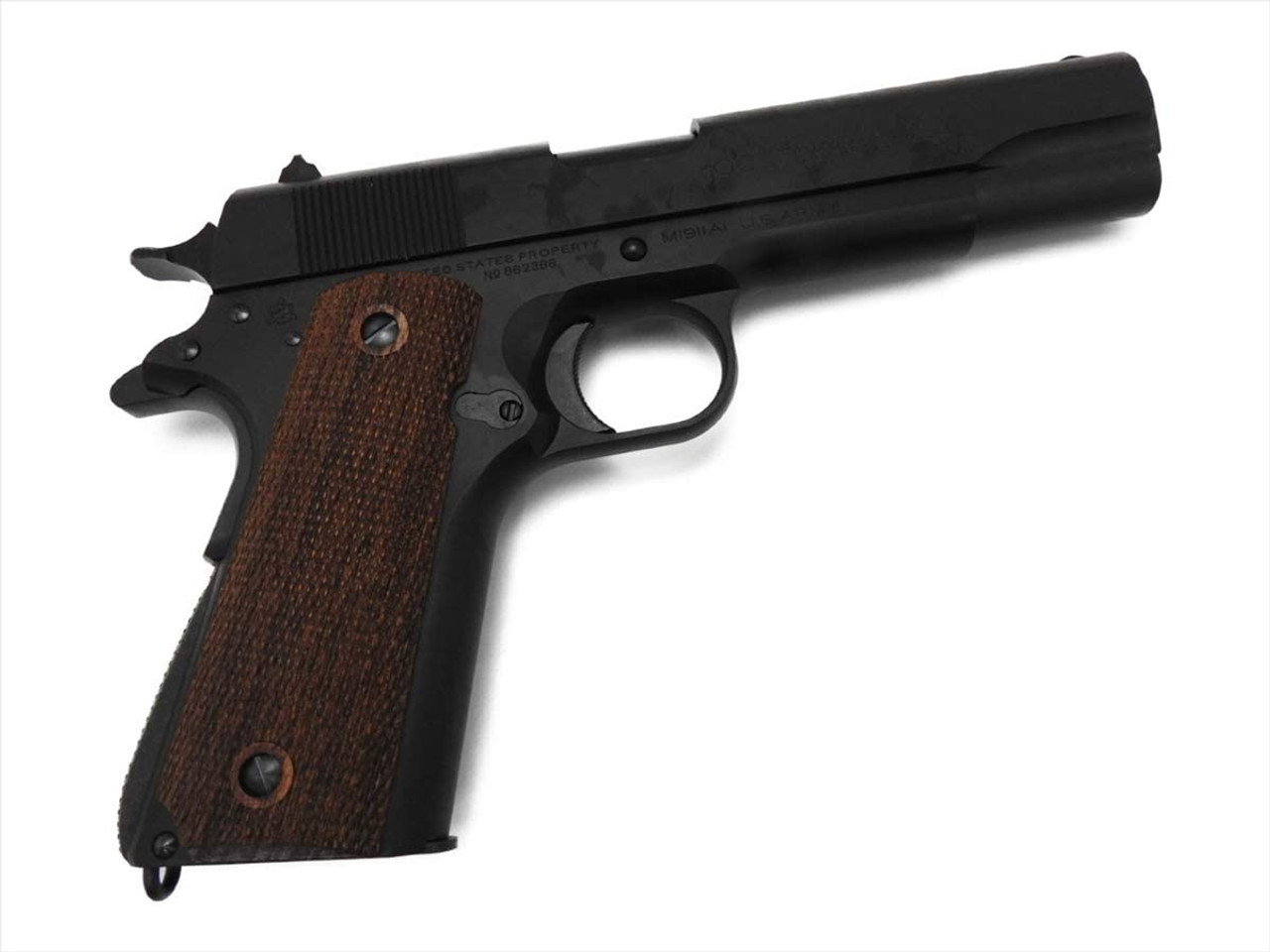 CAW Colt GM7.5 M1911A1 commercial military black firing model gun