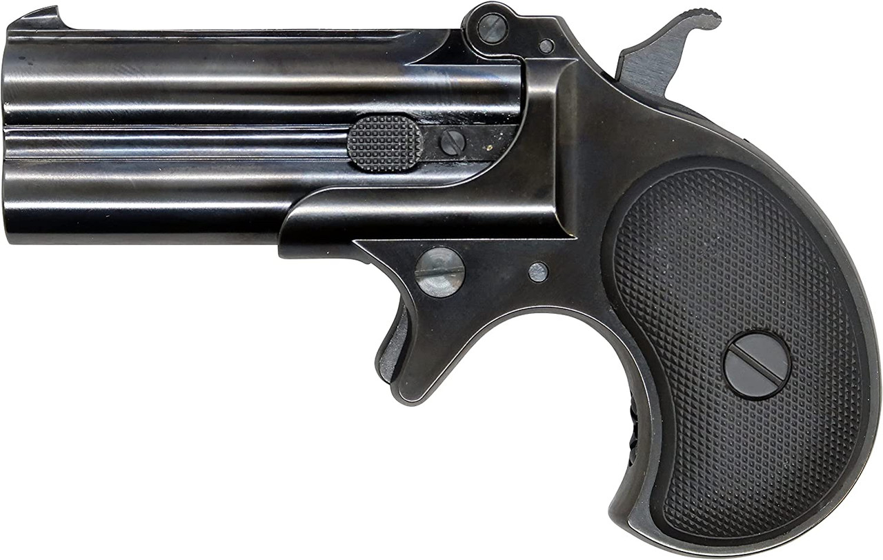 Marushin Derringer W Deep Black ABS X Cartridge Series Airsoft Gas Gun