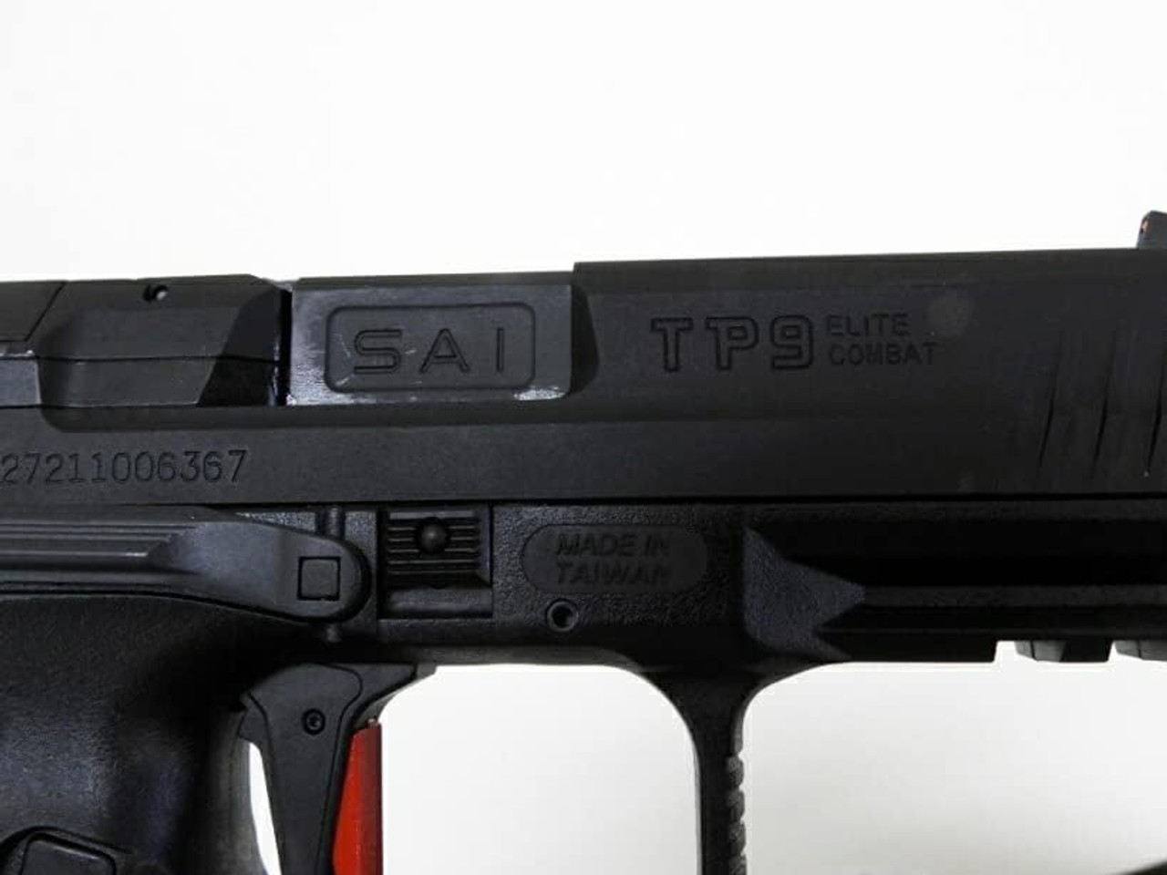 EMG Airsoft Gas gun CyberGun CANiK SAI TP9 ELITE COMBAT Black
