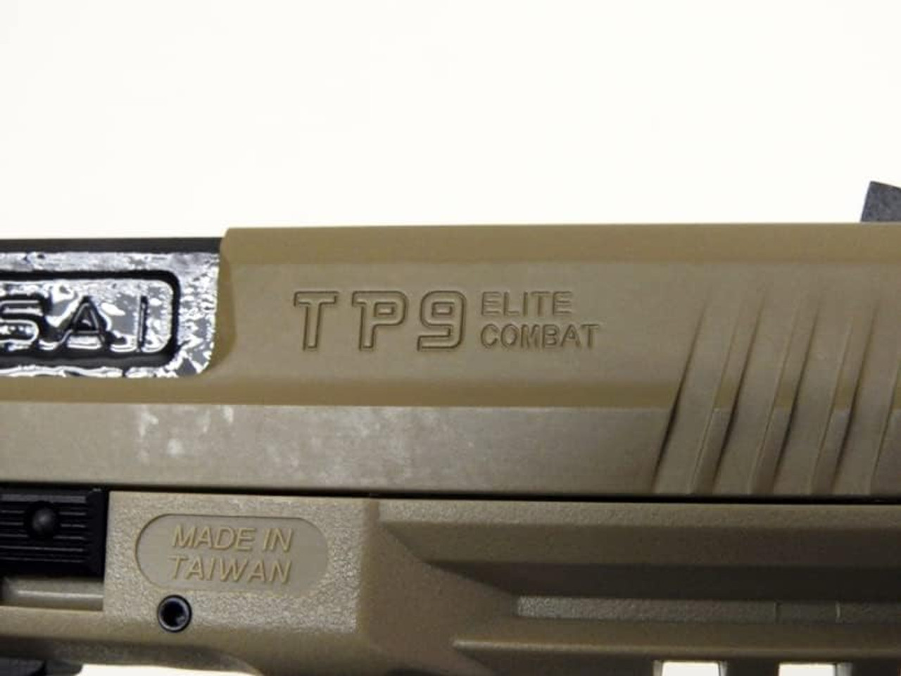 EMG Airsoft Gas gun CyberGun CANiK SAI TP9 ELITE COMBAT FDE