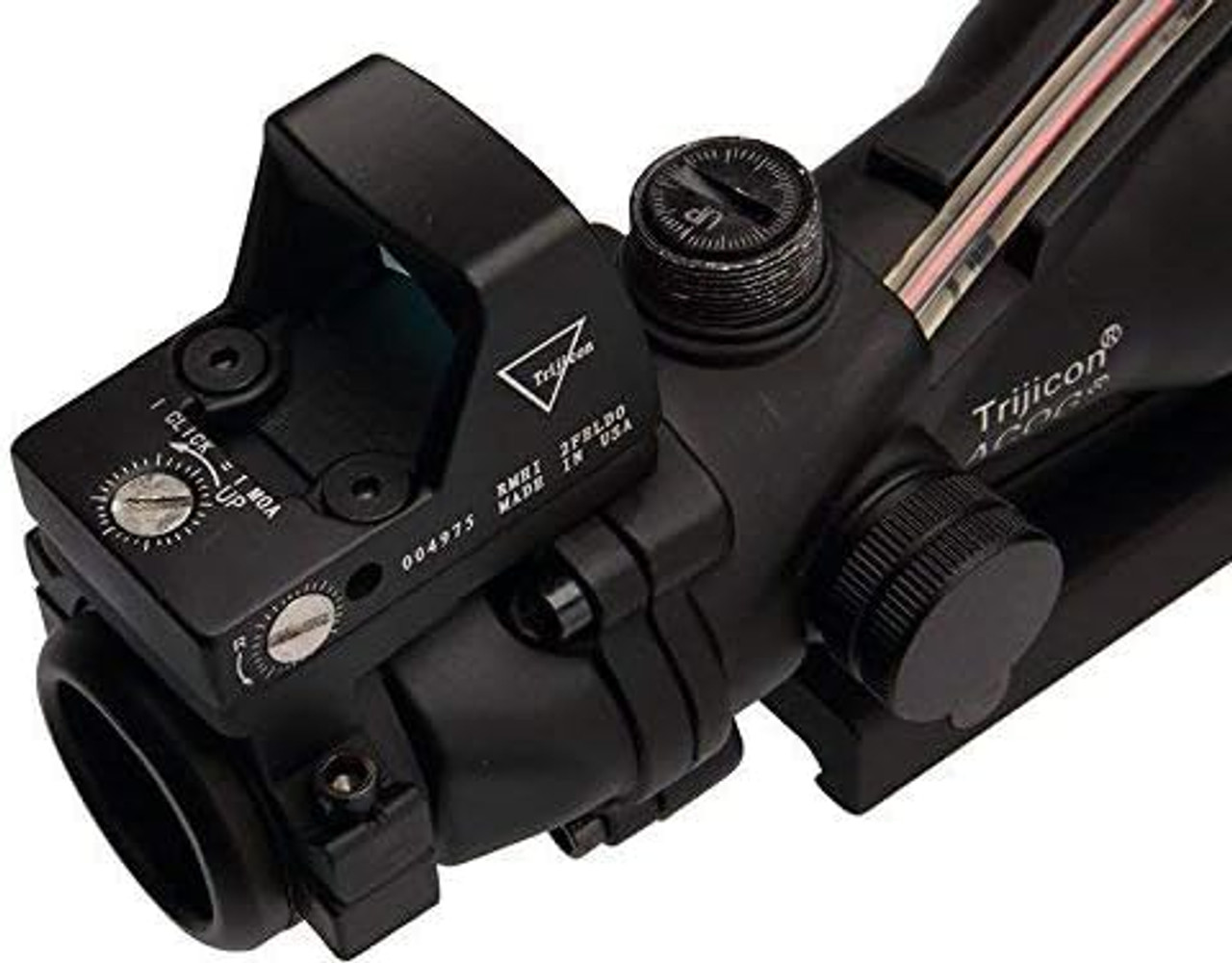 Trijicon ACOG TA31 ECOS Scope & Kill Flash Black (Reticle: Red 