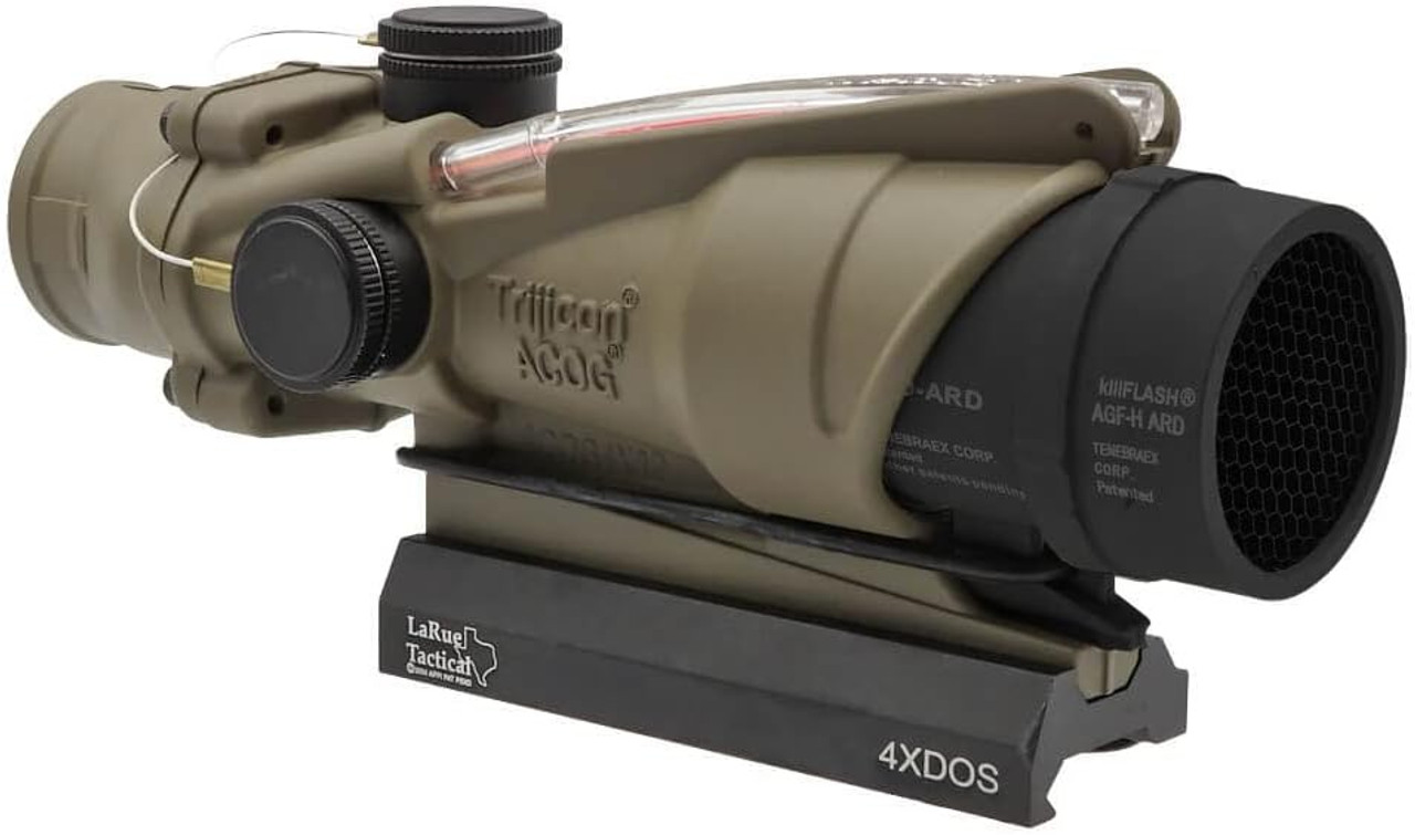 Trijicon Type TA31B ACOG 4 Magnification Rifle Scope & LT100 QD