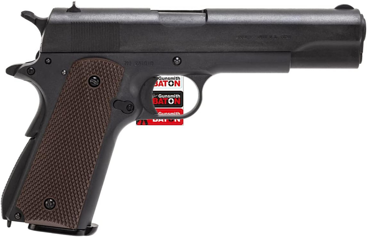 BATON airsoft M1911A1 CO2GBB JASG certified CO2 gas Airsoft hand gun