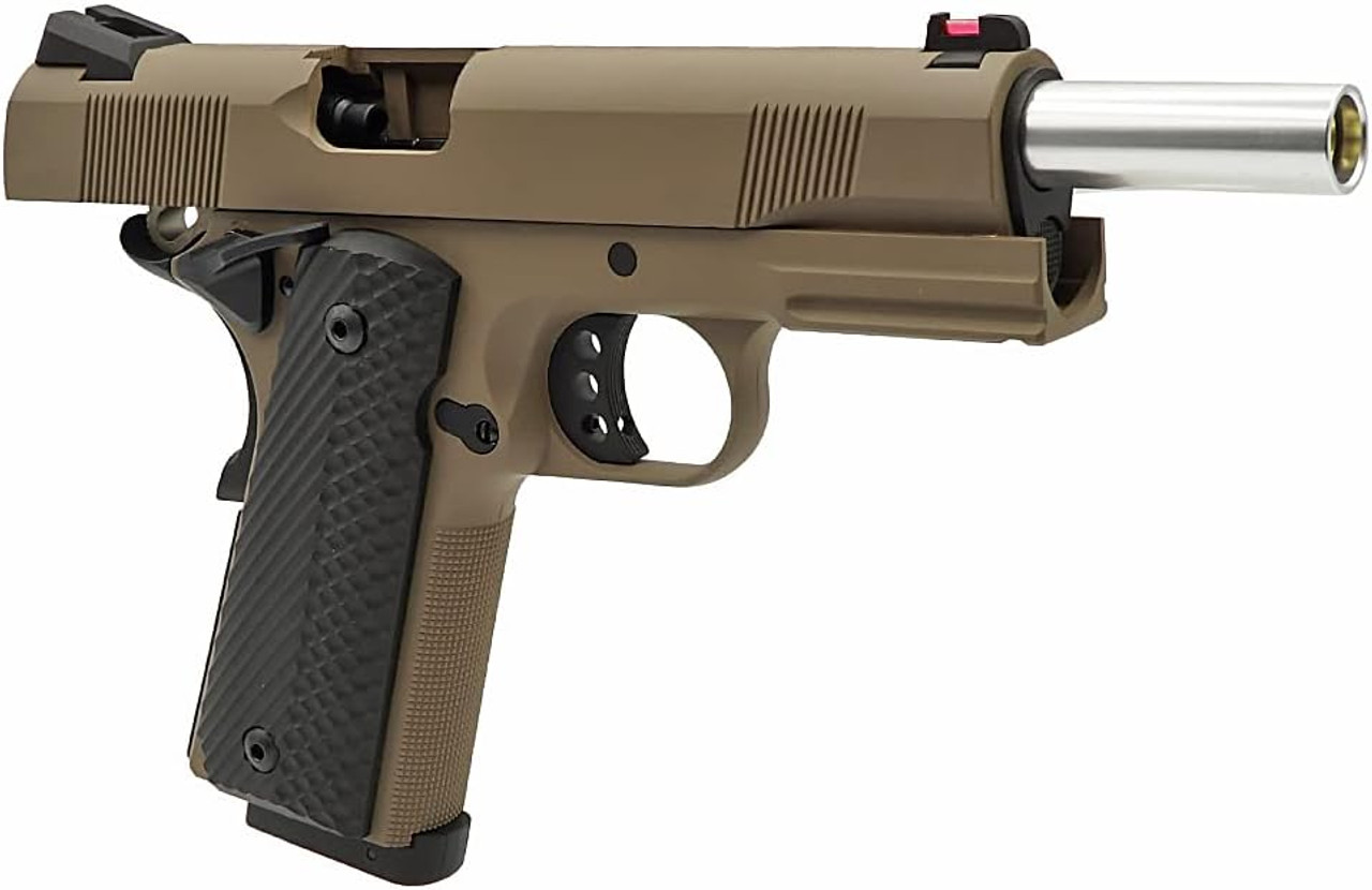 HFC 1911A1 Gas Powered Non-Blow Back Airsoft Pistol