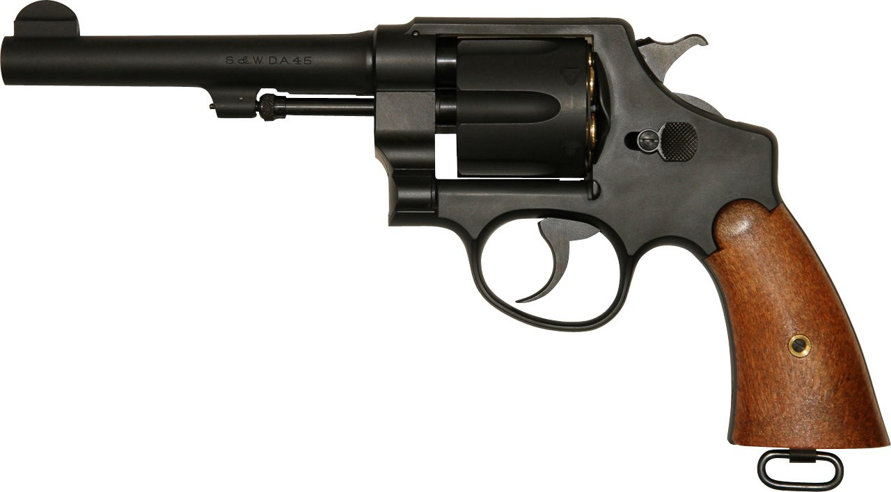 Tanaka S&W M1917 CAL.45 US Military 5.5 inch HW Gas revolver