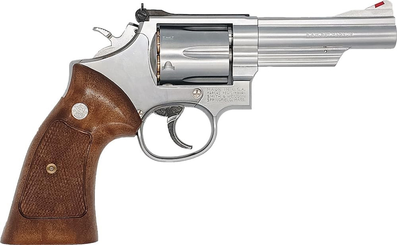 Tanaka S&W M66 4 inch Combat Magnum Stainless Finish Version 3