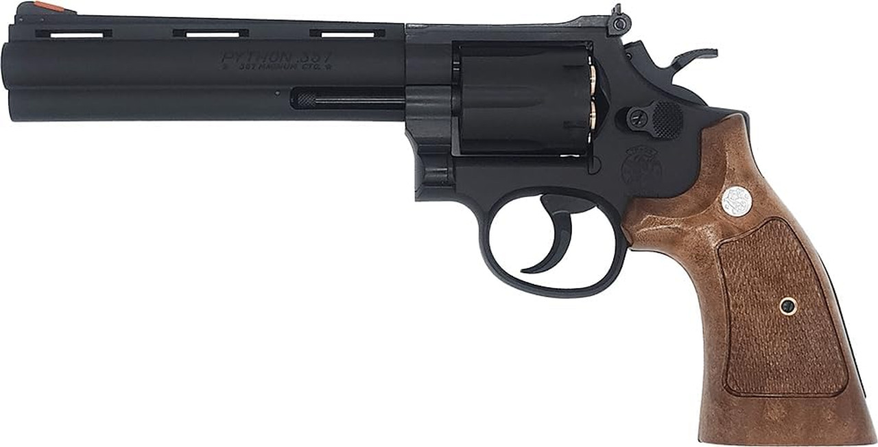 大得価大人気タナカ　SMOLT Revolver 6インチ バージョン3 ガストイガン　アルタモント木製グリップ付 ガスガン