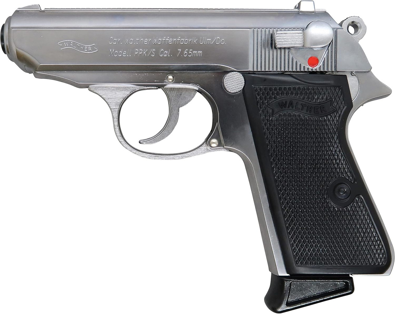 Marushin Walther PPK/s Silver ABS Model Gun Finished Product