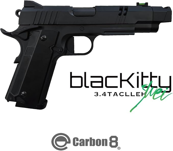 Carbon8 Black Kitty HELLCAT 4.3 Custom Model CO2 Blowback with