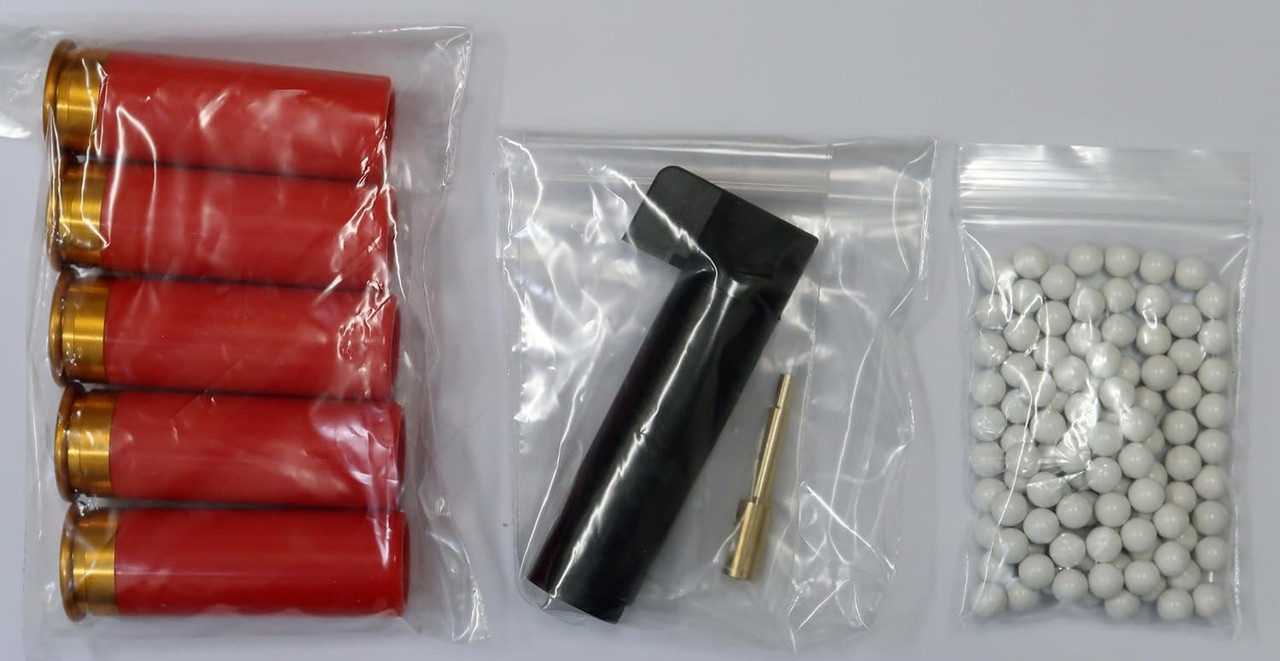 Marushin M1887 Short Matte Black Coating Heavy Weight Wooden Stock Gas Gun Multi-Shot Type 102406