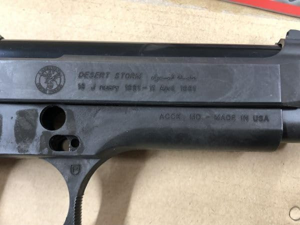 MULE CAW Marushin M9 M92F Desert Storm Special Custom Firing Model