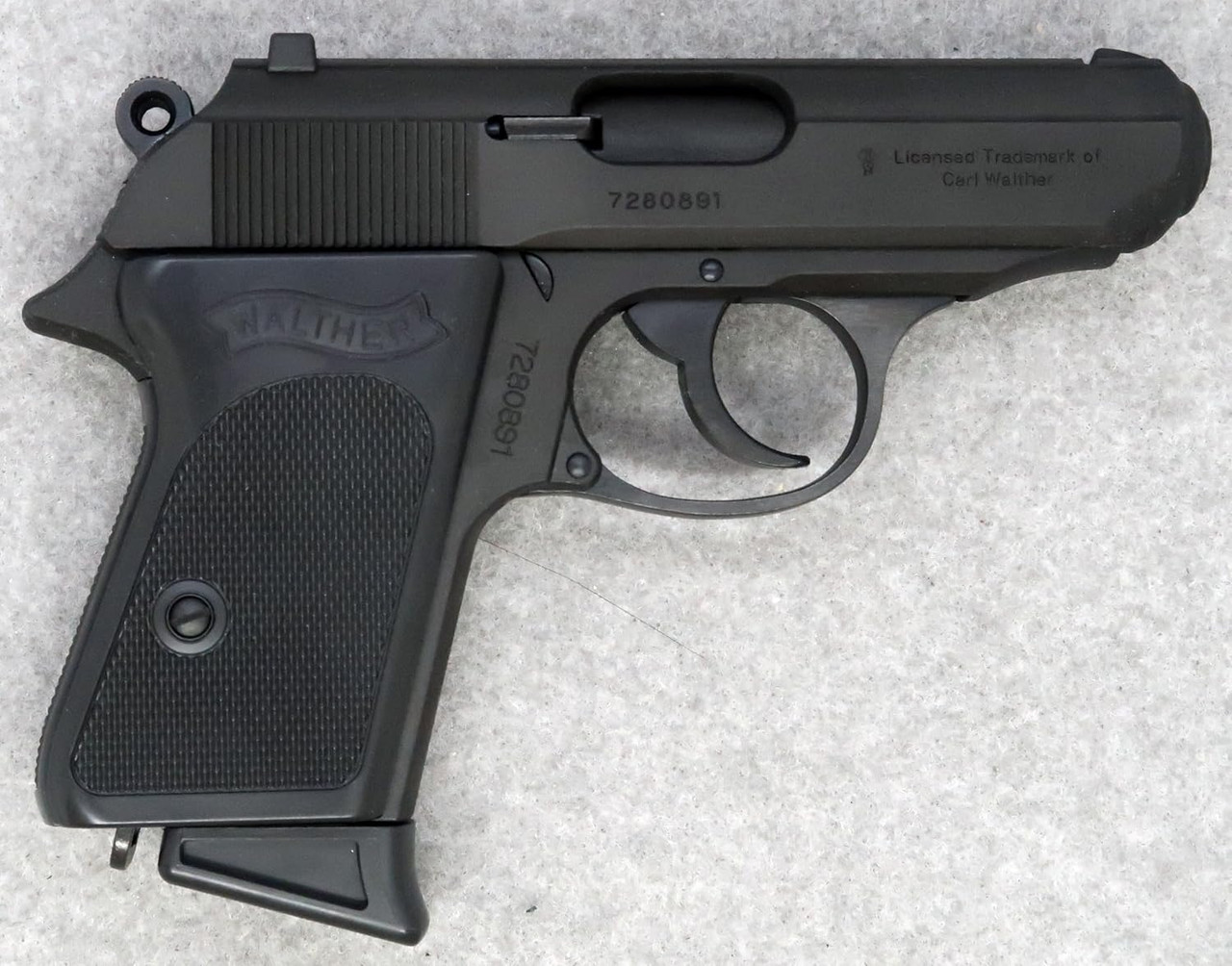 Marushin K.K. Walther PPK Black Heavy Weight X-PFC Model Gun, Firing Type, 082511