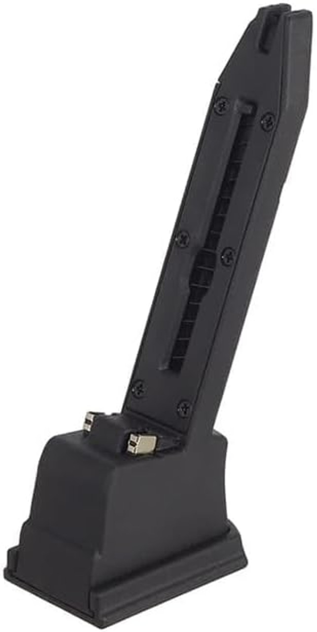 CYMA MP-443 MOSFET Electric Blowback airsoft Handgun Black with Battery-Powered Magazine [Bio BB Bullets & Gun Case Included]