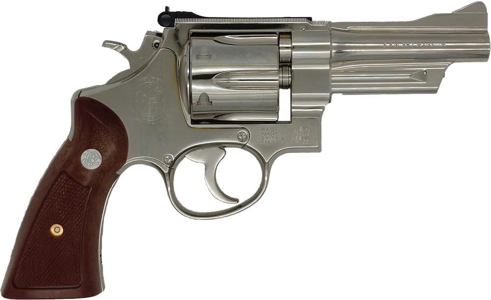 トイガン TANAKA S&W M19 4inch Steel Finish Tanaka S&W M19 4 inch Combat Magnum Heavy Weight Version 3 Gas