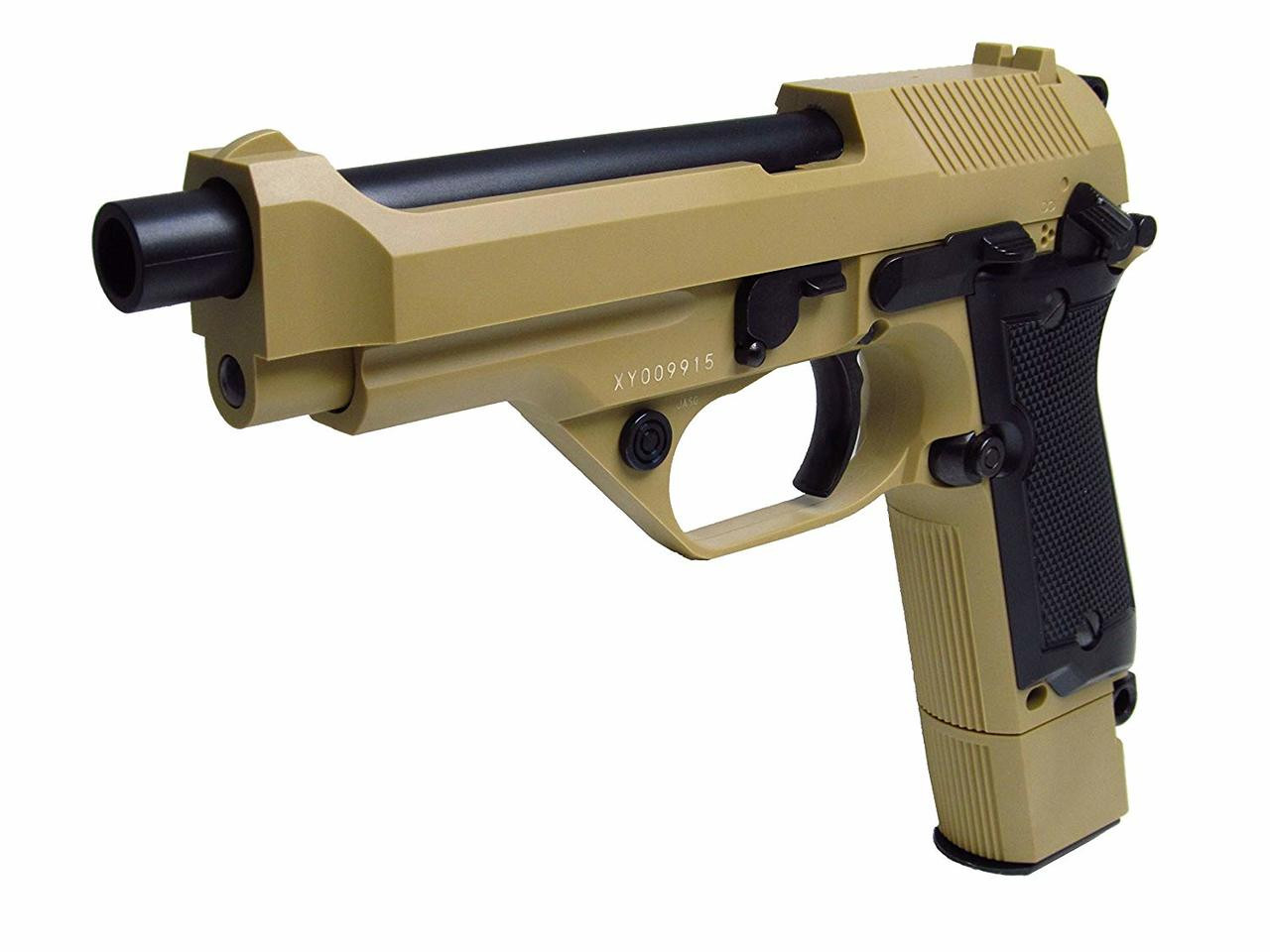 KSC M93R Desert Spartan GBB Airsoft Gun - Airsoft Shop Japan