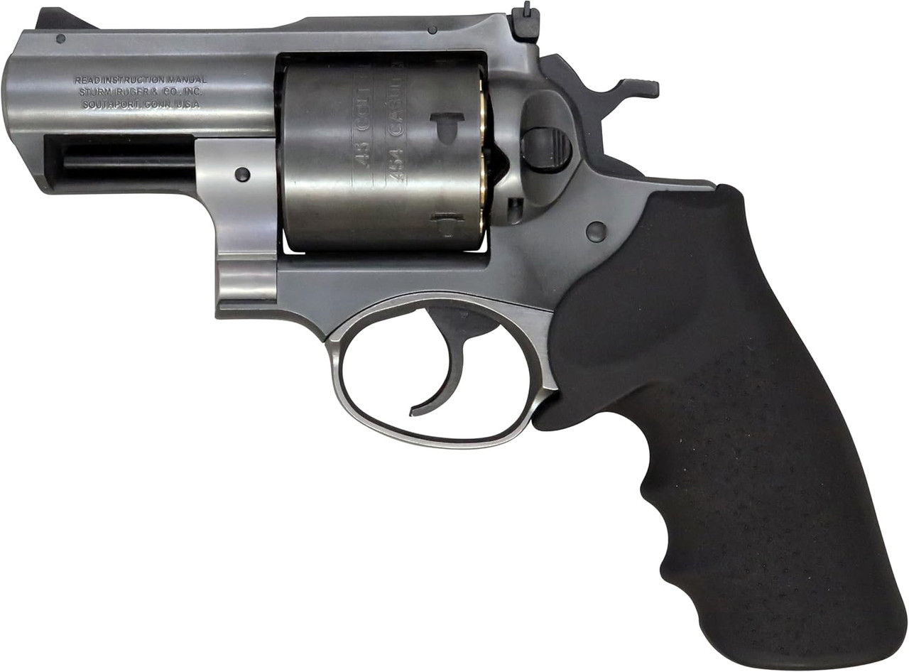 Marushin K.K. Super Redhawk Alaskan 454 Casull Type Excellent Heavy Weight Gas Revolver with New Packing X Cartridge (Product Code: 012610)