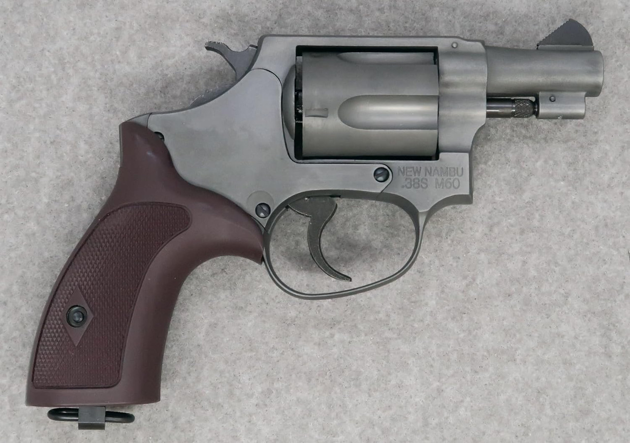 M.I.E Souken A!CTION New Nambu M60 Revolver 51mm 1962 Model Complete Model Gun