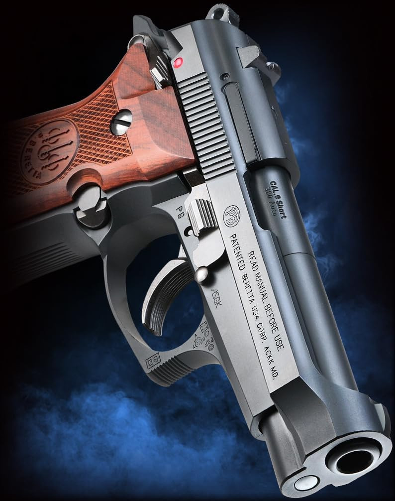 WA Beretta M84FS Premium Edition (with Wooden Grips) Airsoft gun 